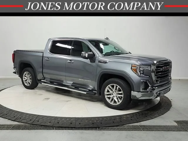 Used 2021 SATIN STEEL METALLIC GMC SLT image 1