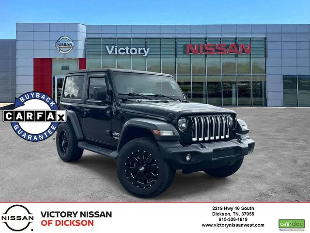 Used 2018 Black Jeep Sport S image 1