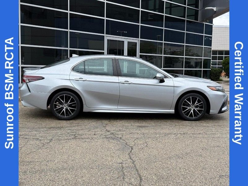 Certified Used 2023 Celestial Silver Metallic Toyota SE image 2