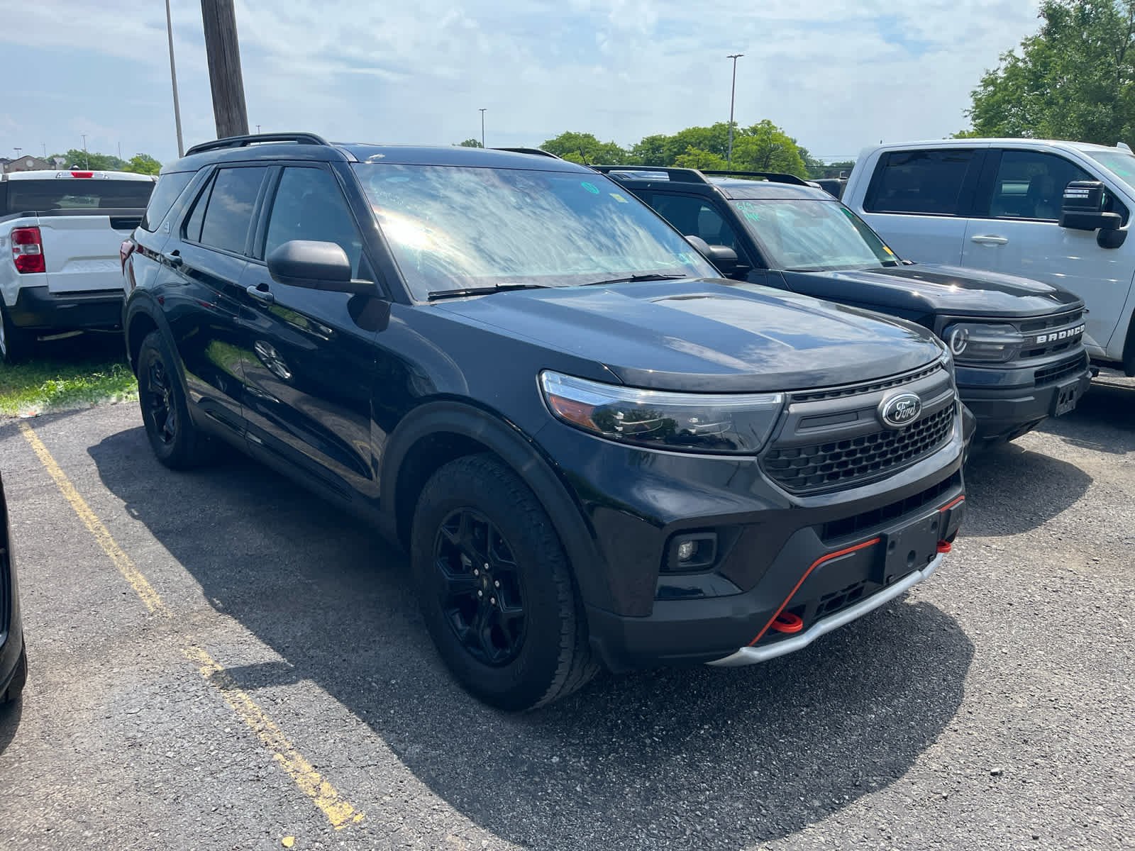 Used 2023 Agate Black Metallic Ford Timberline image 2