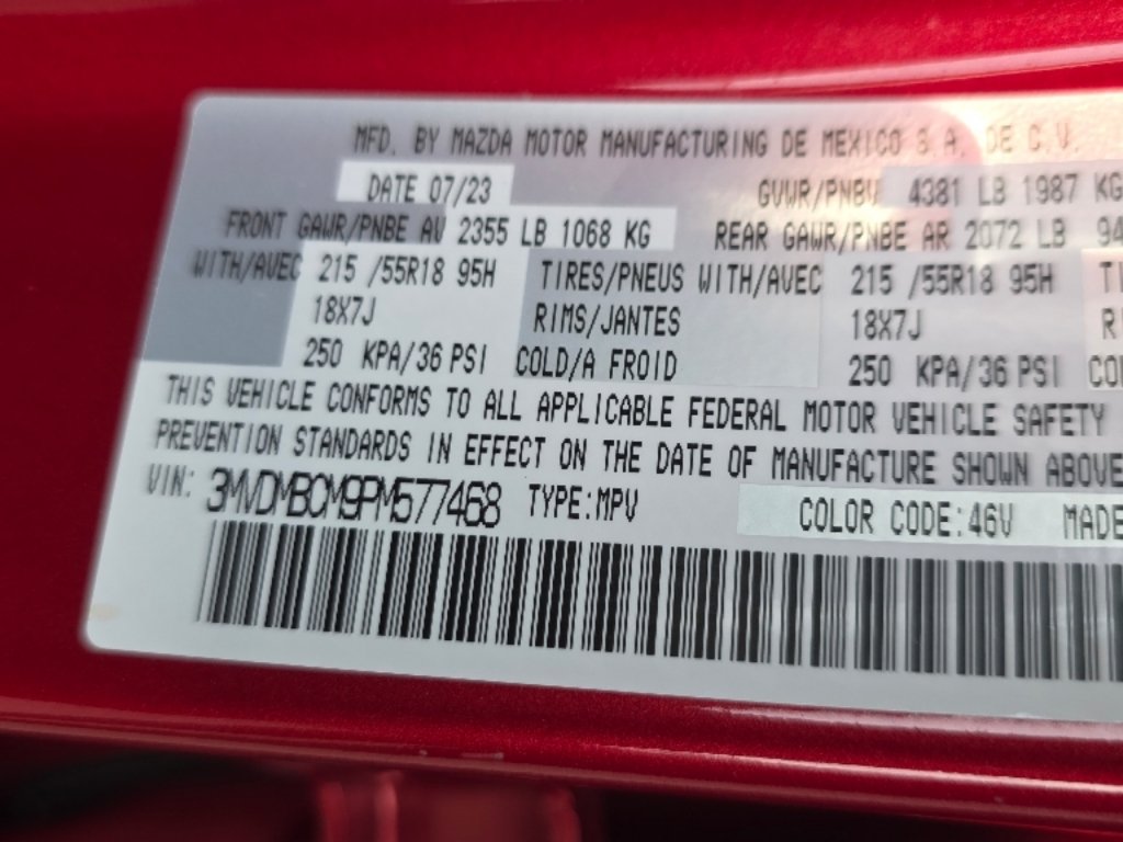 Certified Used 2023 Soul Red Crystal Metallic Mazda 2.5 S Preferred Package image 35