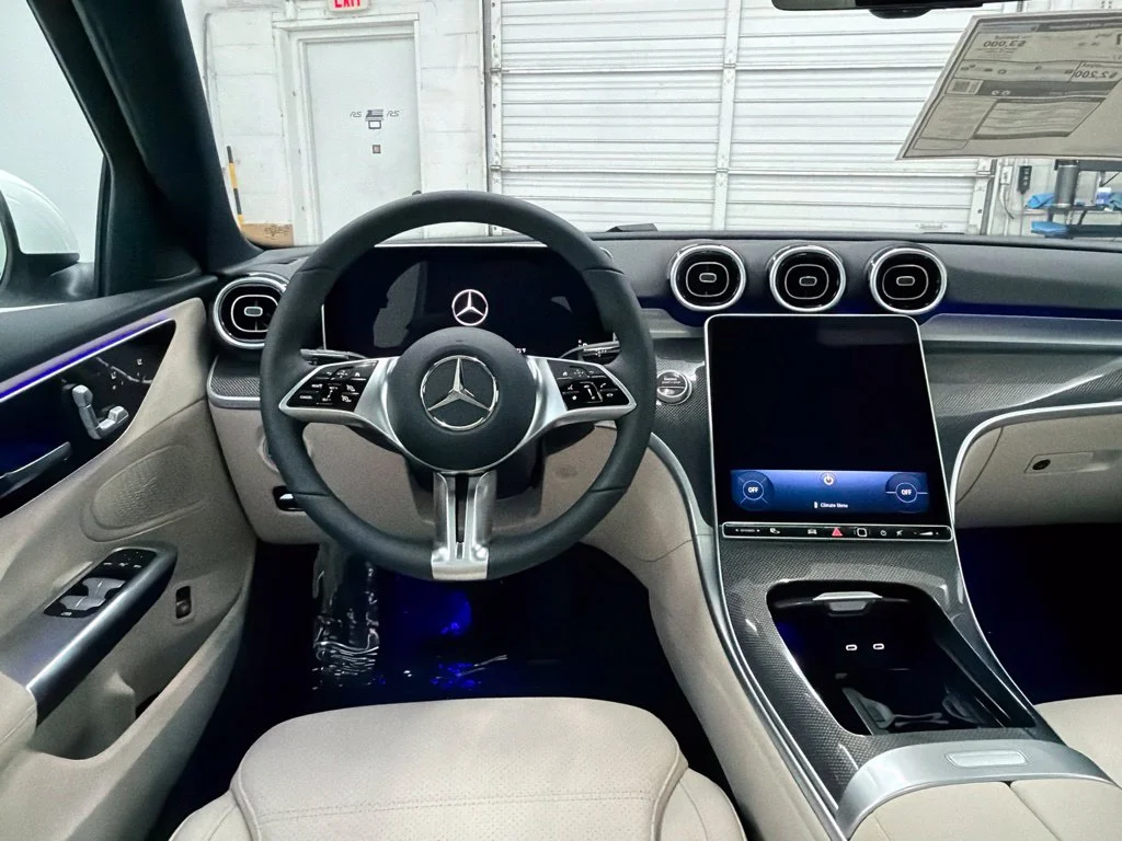 New 2027 White Mercedes-Benz C 300 image 24