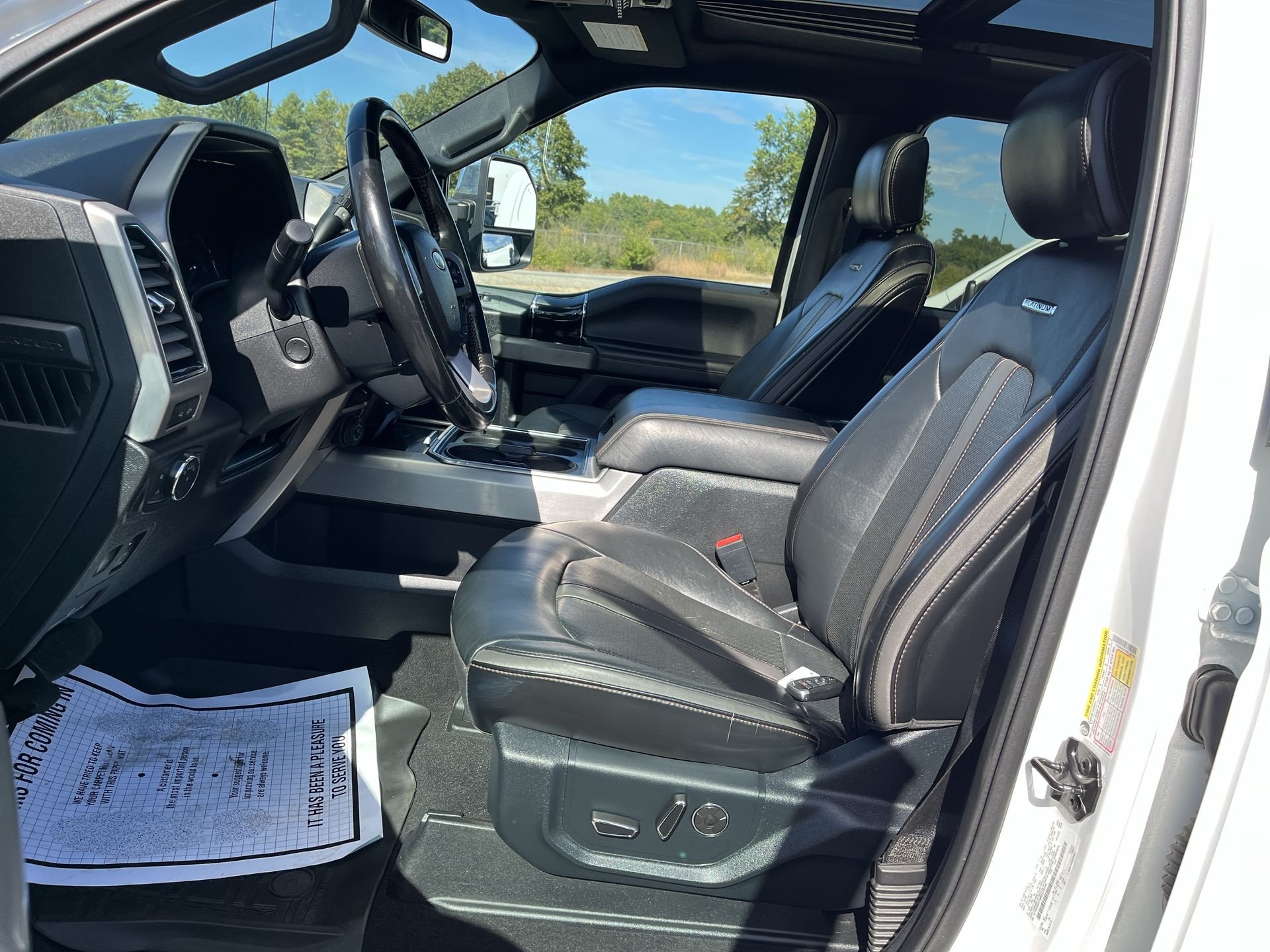 Used 2021 Star White Ford Platinum image 6
