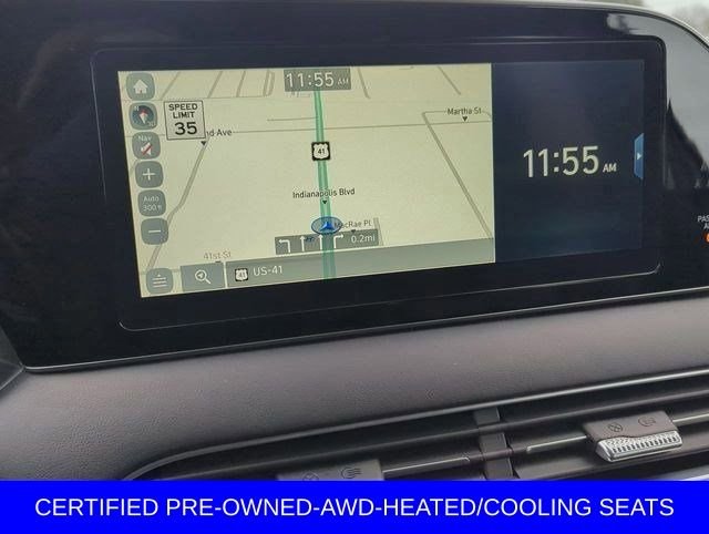 Certified Used 2021 Red Hyundai Limited image 18