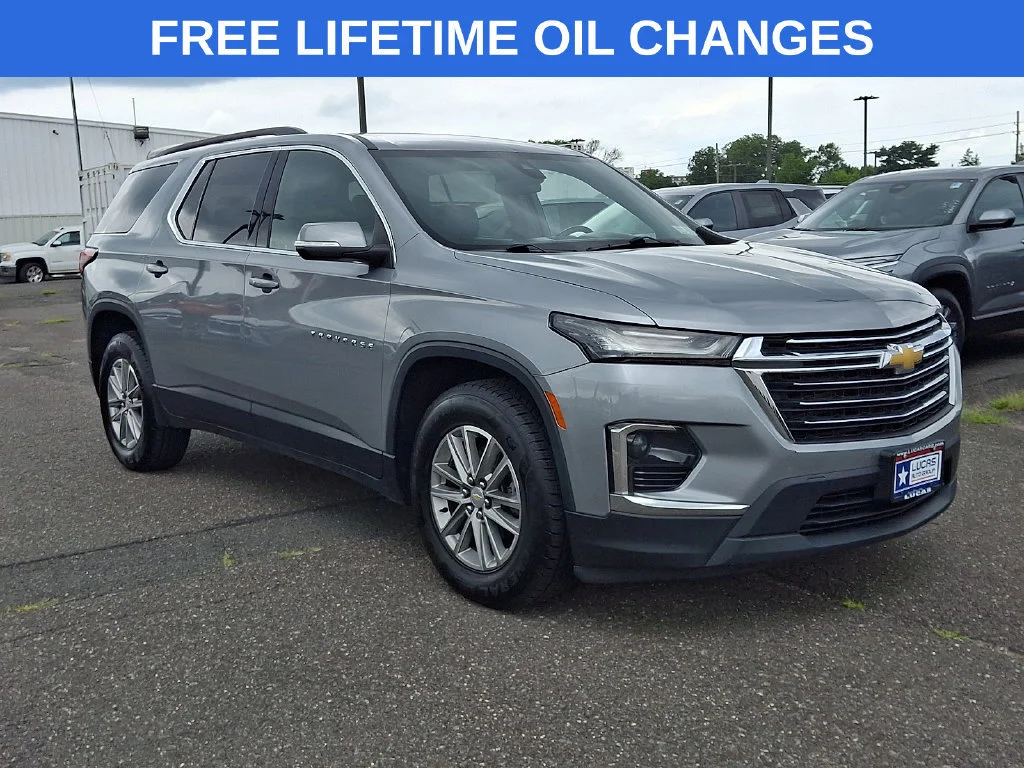 Used 2023 Sterling Gray Metallic Chevrolet LT Leather image 1