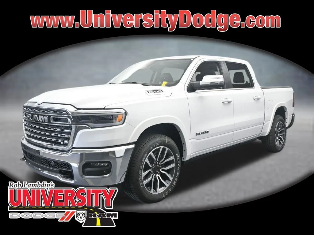 New 2026 Bright White Clearcoat RAM Limited image 1
