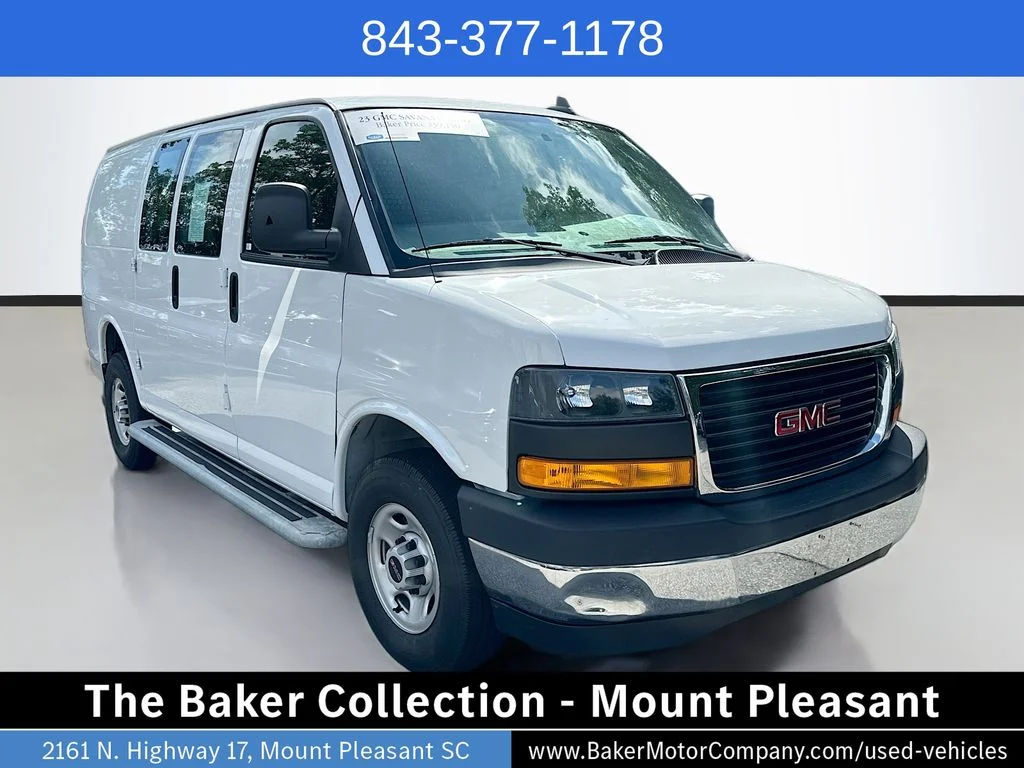Used 2023 Summit White GMC Work Van image 3