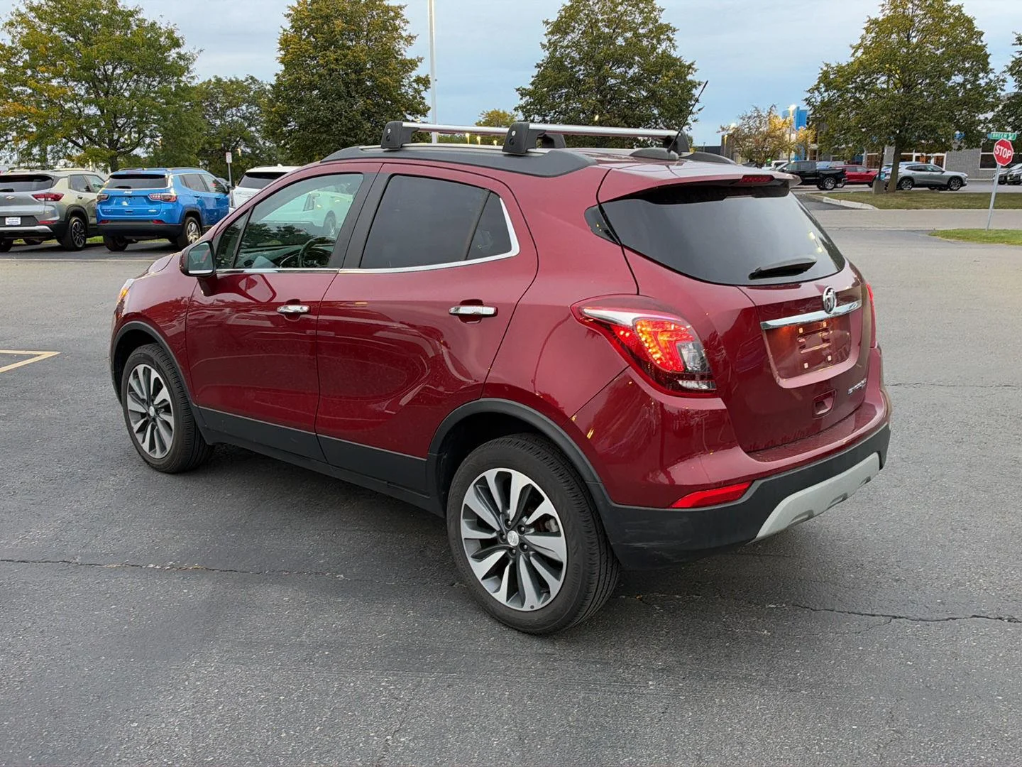 Used 2022 Cinnabar Metallic Buick Preferred image 5