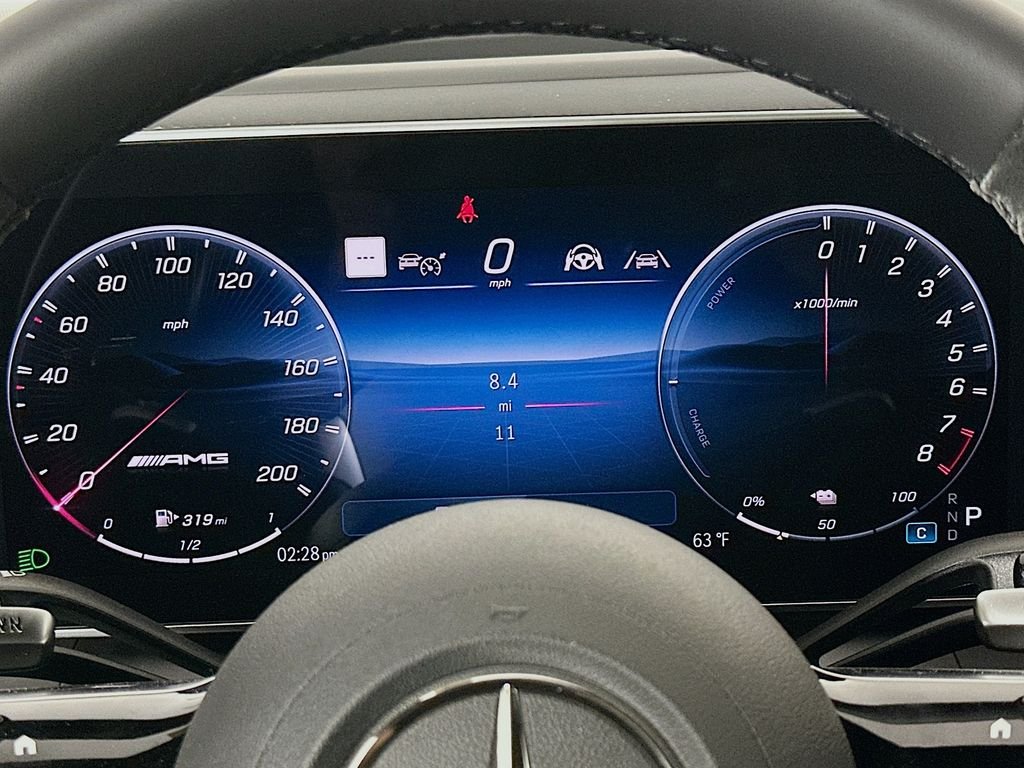 New 2026 Polar White Mercedes-Benz GLC 63 AMG® S E Performance Coupe image 12