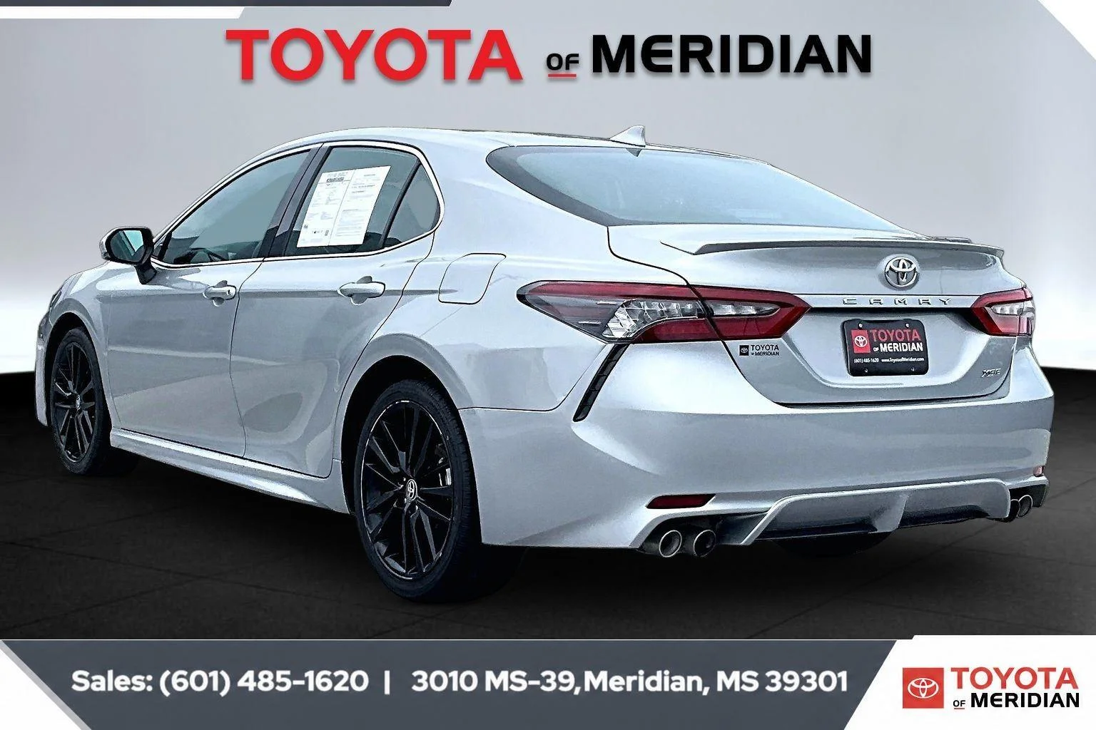 Used 2024 Celestial Silver Metallic Toyota XSE image 2