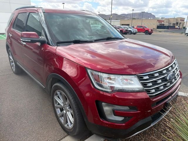 Used 2017 Ruby Red Metallic Ford Limited image 5