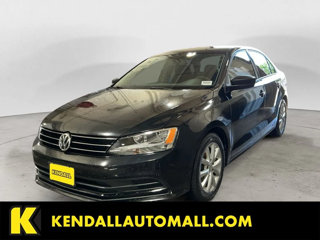 Used 2015 Black Volkswagen 1.8T SE image 1