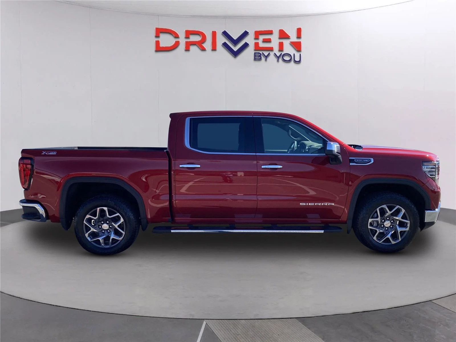 New 2026 Volcanic Red Tintcoat GMC SLT image 3