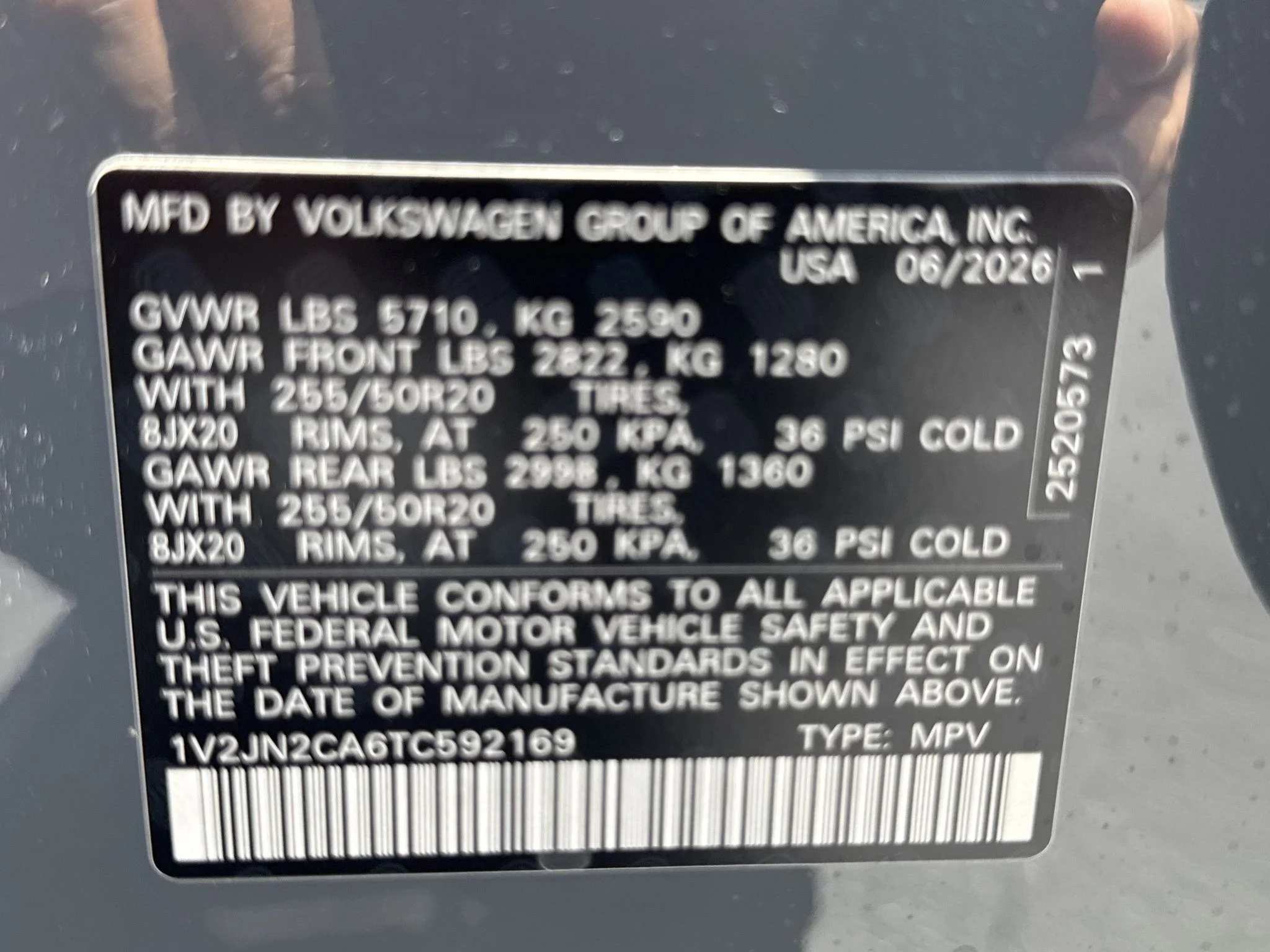 New 2026 Pure Gray Volkswagen 2.0T SE w/Technology image 36