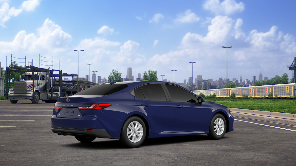 New 2026 Reservoir Blue Toyota LE image 27