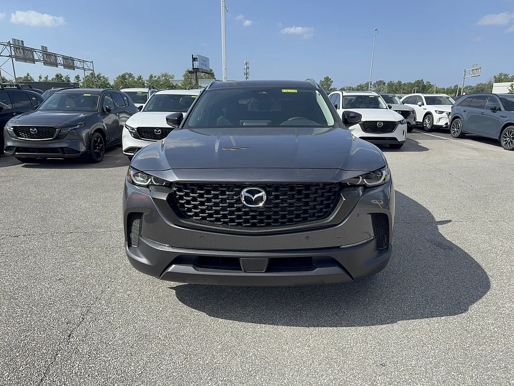 New 2026 Machine Gray Metallic Mazda Preferred AWD image 2