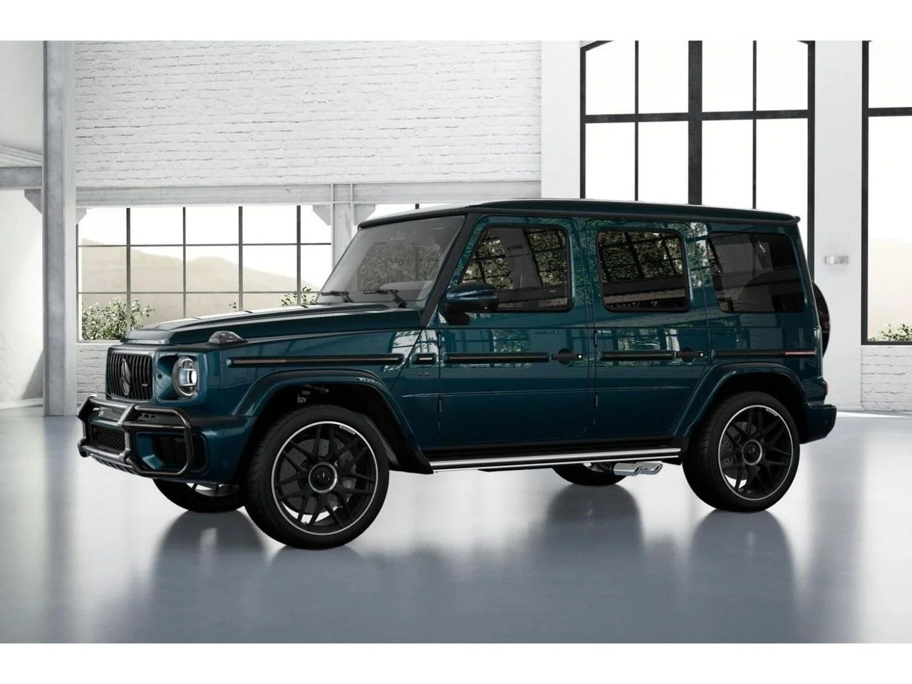 New 2027 MANUFAKTUR Sea Blue metallic Mercedes-Benz AMG® G 63 SUV image 37