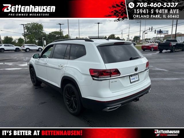 Used 2023 White Volkswagen 3.6L V6 SE w/Technology image 3