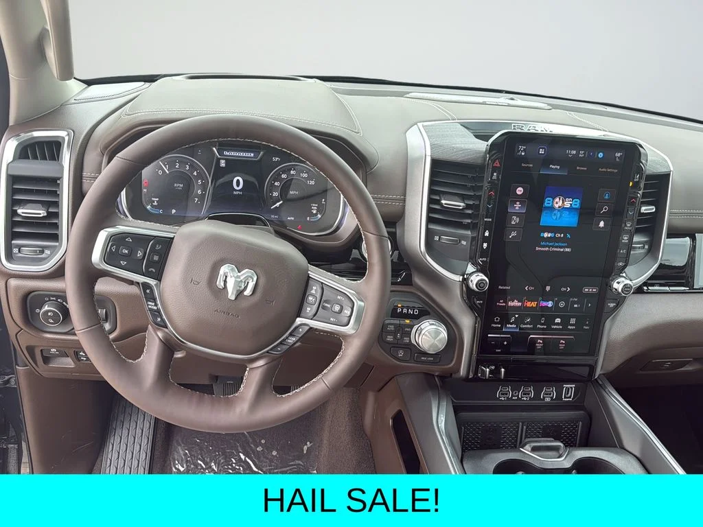 New 2026 Forged Blue Metallic Exterior Paint RAM Laramie image 12
