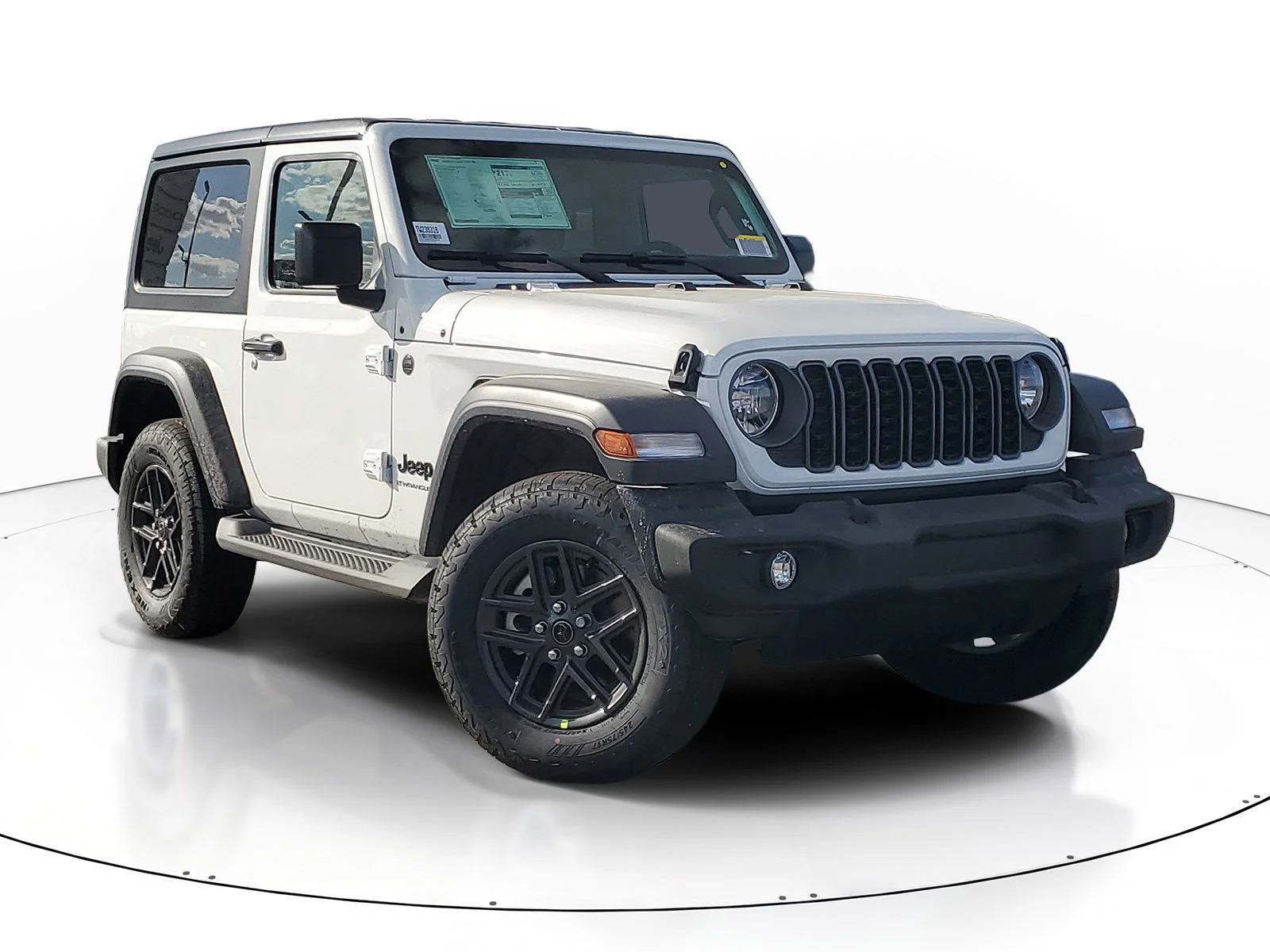 New 2026 Bright White Clearcoat Jeep Sport image 1