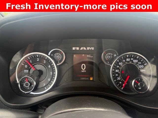 Used 2025 Bright White Clearcoat Ram Lone Star image 5