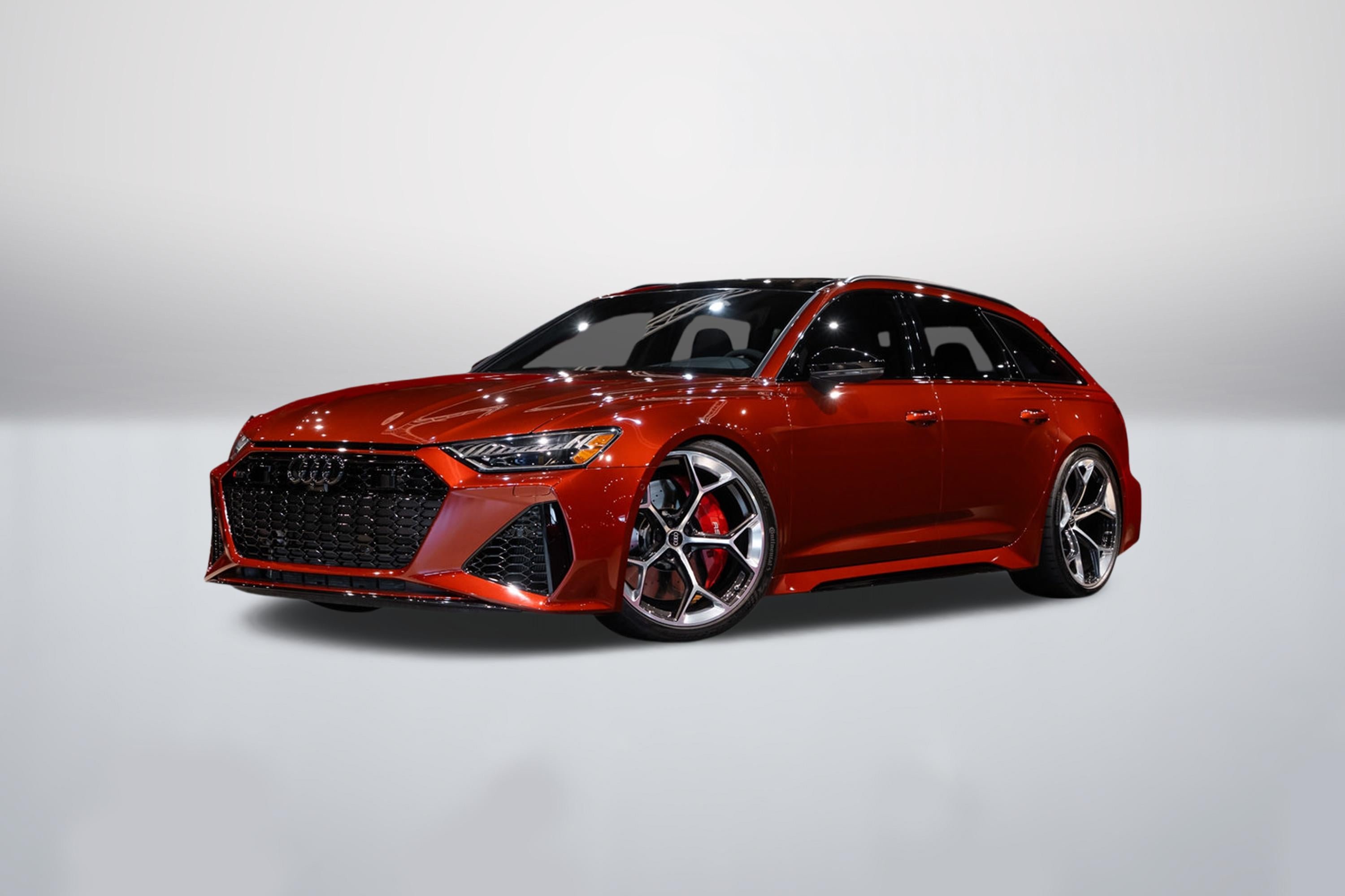 Used 2025 Grenadine Red Metallic Audi 4.0T image 1