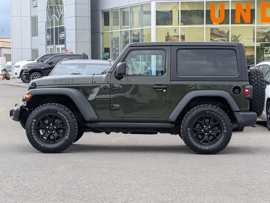 Certified Used 2022 Green Jeep Willys - - Tech Grp - Cold Weather - Uconnect NAV & Sound! image 5
