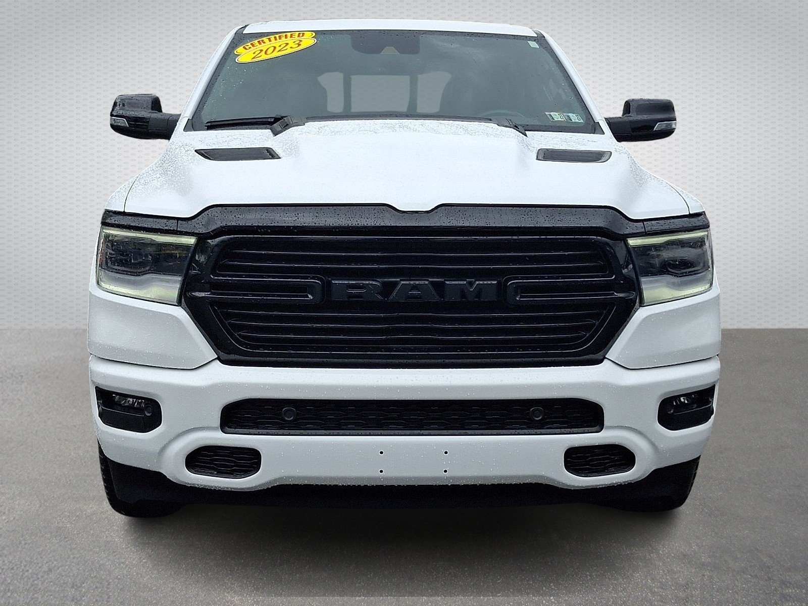 Certified Used 2023 Bright White Clearcoat - PW7 Ram Laramie Crew Cab 4x4 5