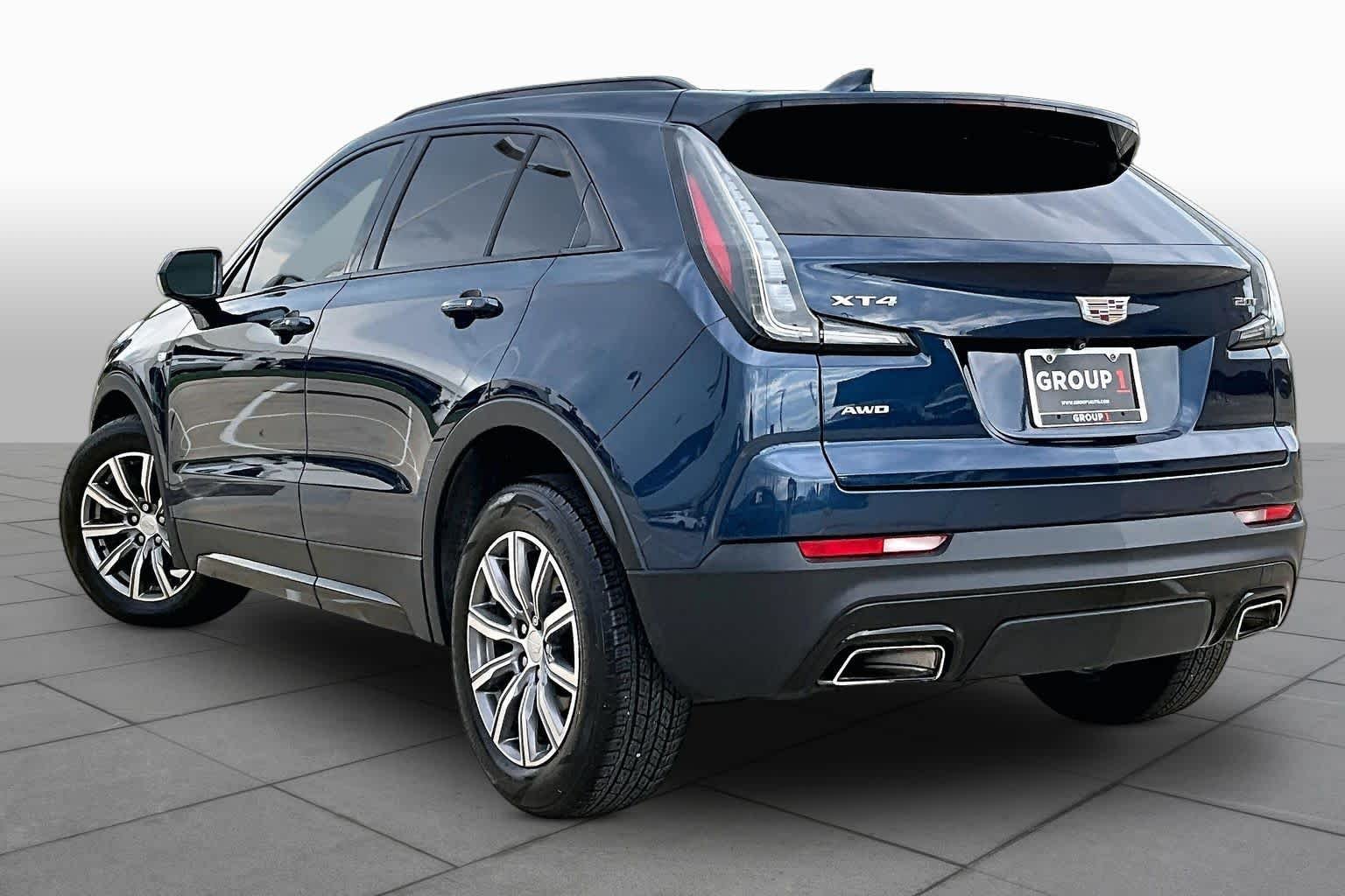 Used 2019 Twilight Blue Metallic Cadillac AWD Sport image 12