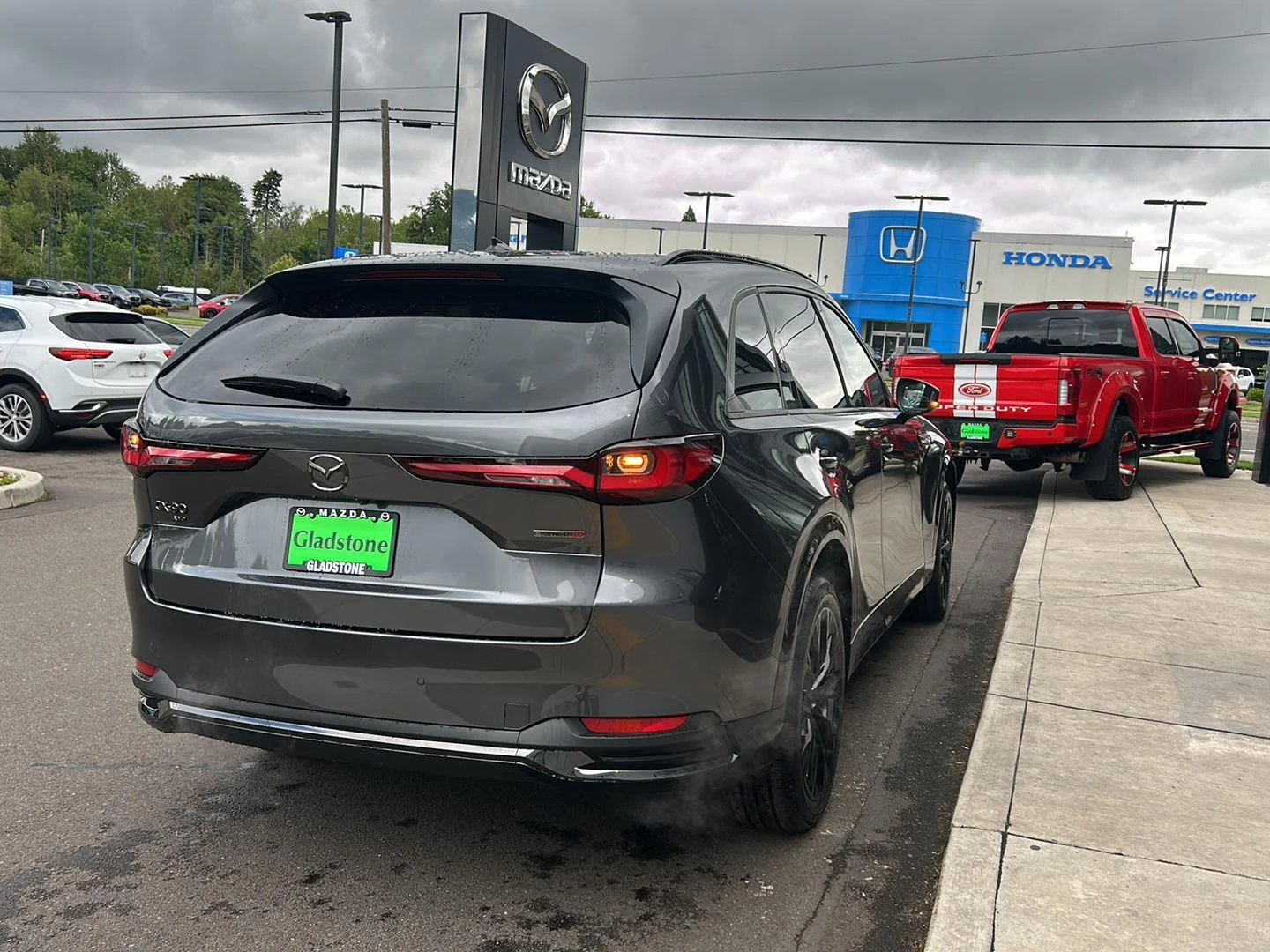 New 2026 Machine Gray Metallic Mazda 3.3 Turbo S Premium Sport AWD image 5