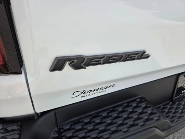 New 2026 Bright White Clear-Coat Exterior Paint RAM Rebel image 12