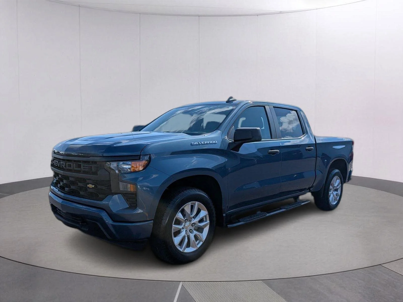 Used 2024 Lakeshore Blue Metallic Chevrolet Custom image 1