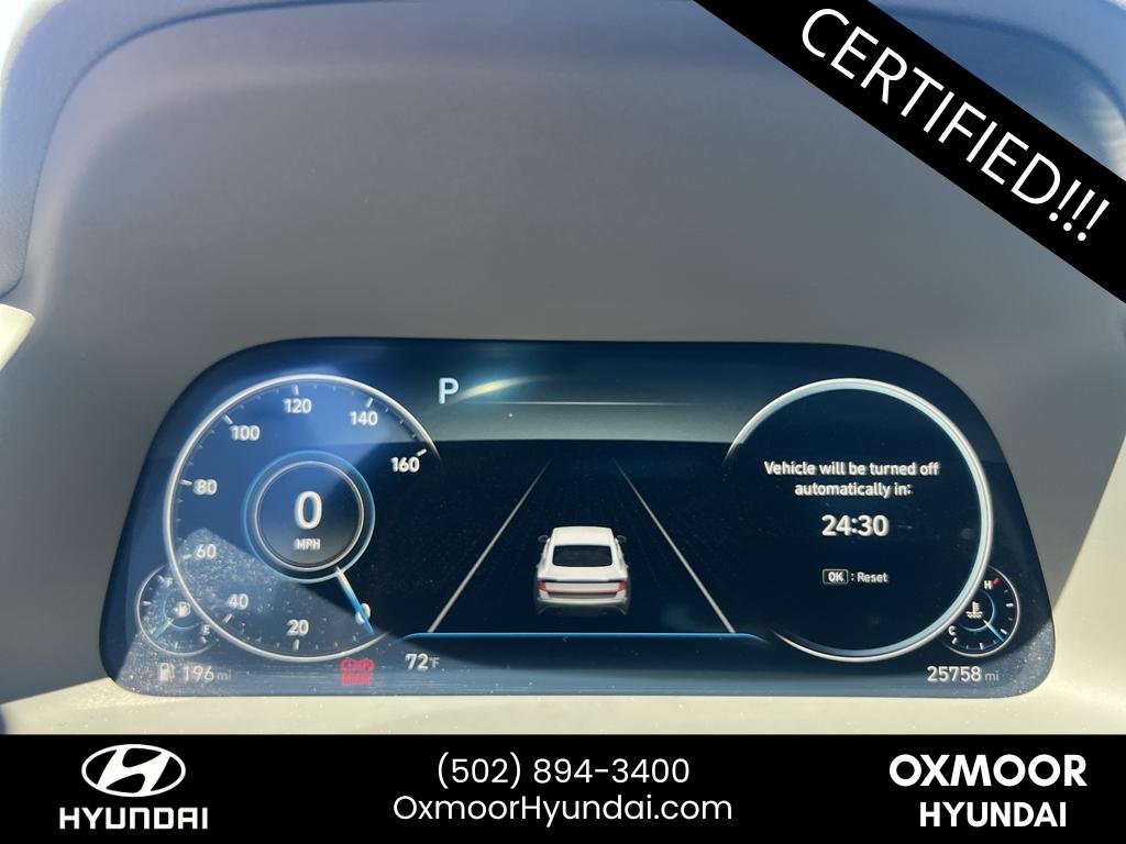 Used 2023 Curated Silver Hyundai SEL Plus image 9