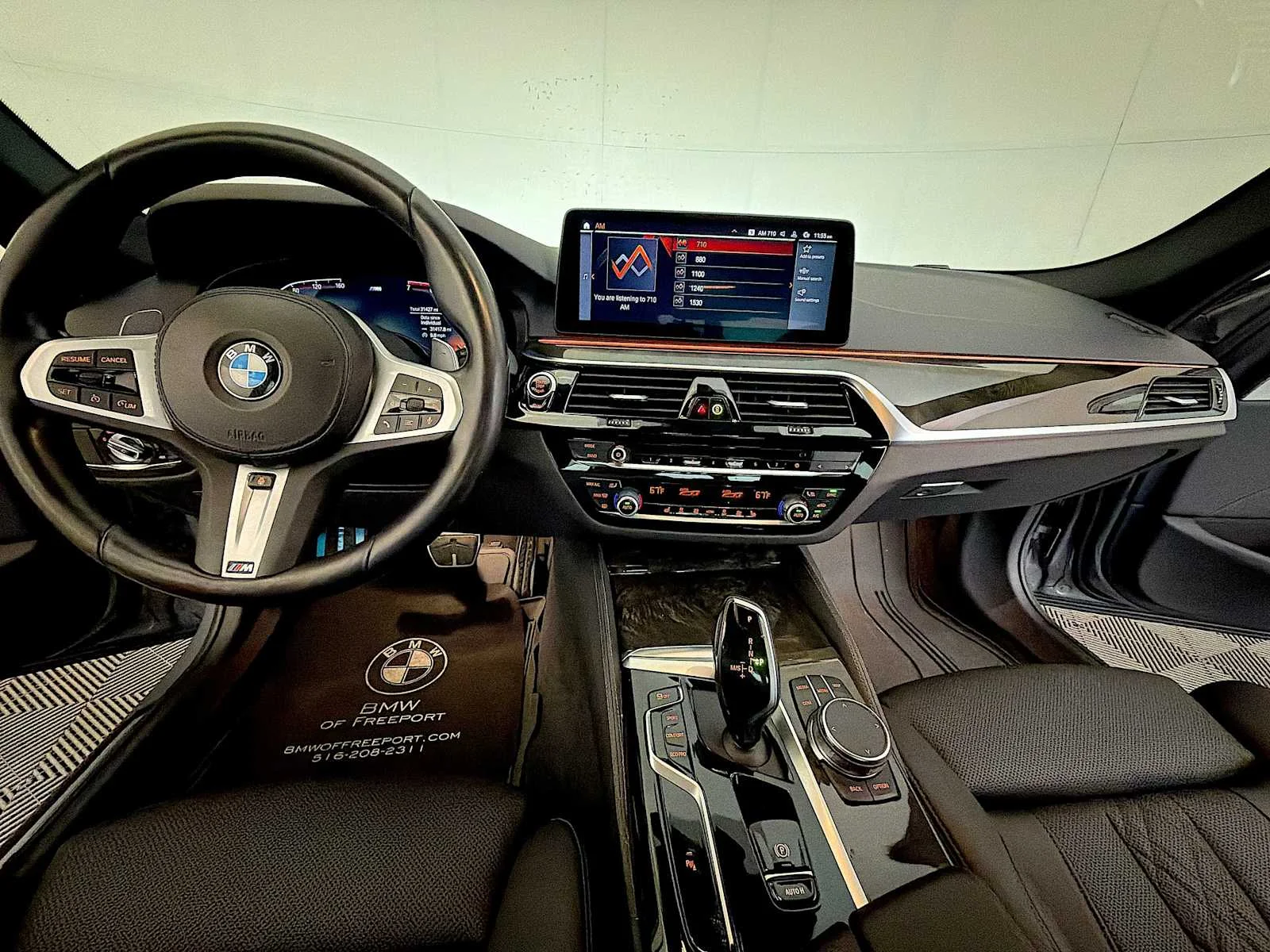 Certified Used 2023 Skyscraper Grey Metallic BMW 530i xDrive image 14
