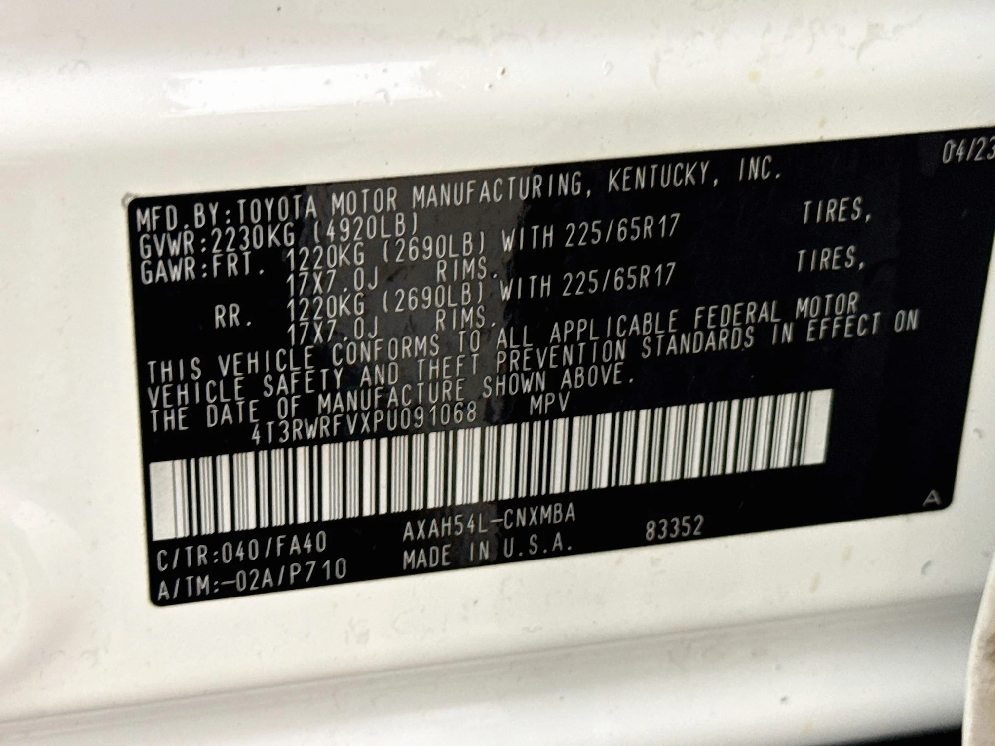 Certified Used 2023 Ice Cap Toyota Hybrid XLE image 30