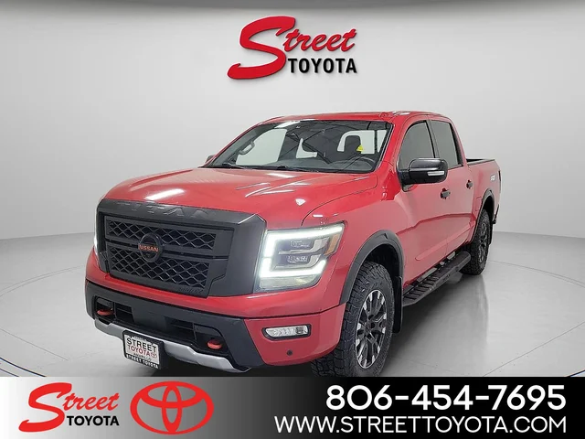 Pre-Owned 2021 Nissan Titan PRO-4X 4WD Crew Cab Pickup For Sale in Amarillo, TX