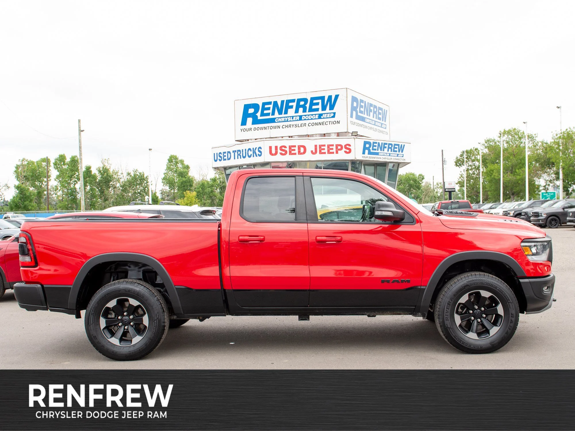 Certified Used 2019 Red RAM Rebel*| 5.7L HEMI V8 | Heated Seats | Heated Steering Wheel | image 1