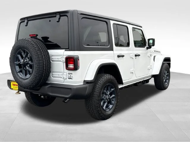 New 2026 Bright White Clear-Coat Exterior Paint Jeep 85th Anniversary Edition image 11