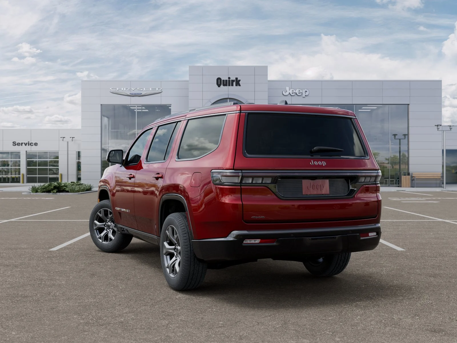 New 2026 Velvet Red Pearlcoat (DISC) Jeep Limited Altitude image 3