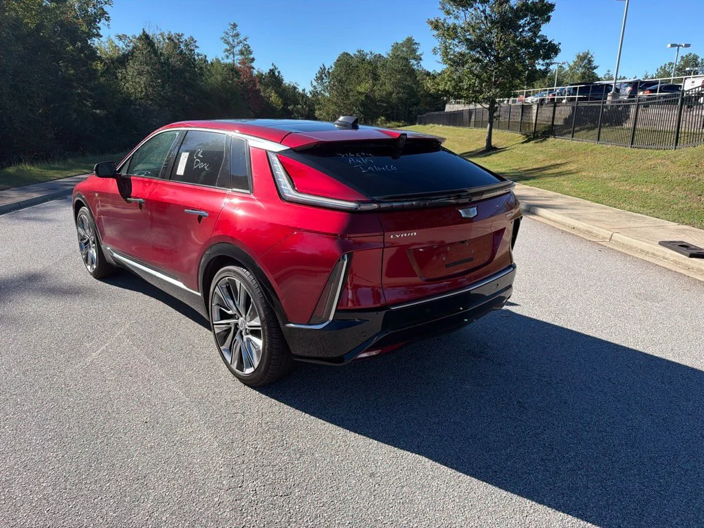 Used 2025 Radiant Red Tintcoat Cadillac Luxury 3 image 3