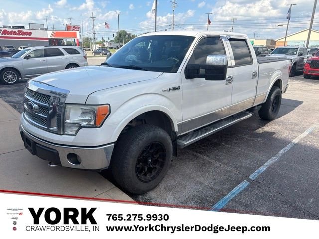 Used 2010 White Ford Lariat image 1