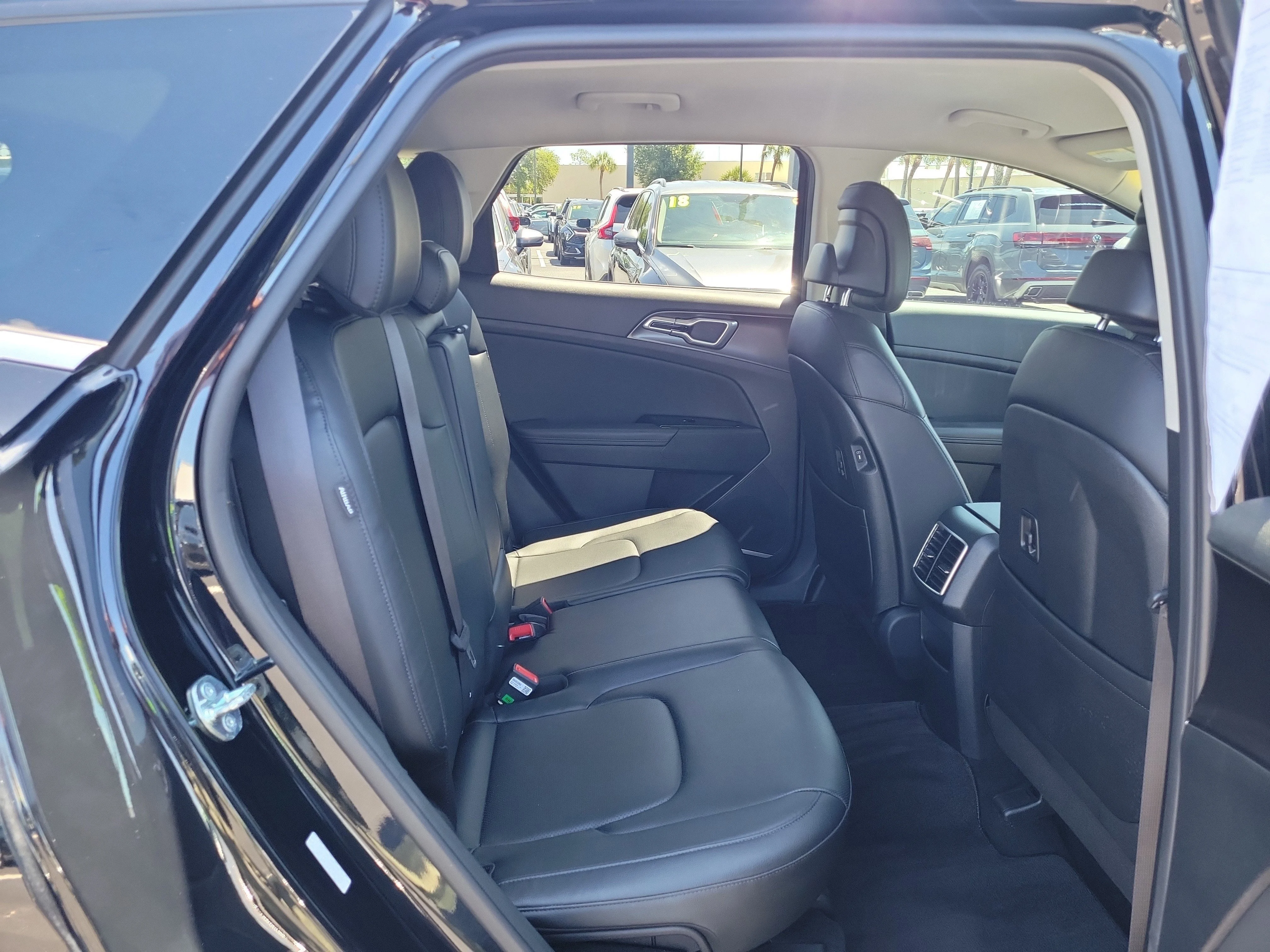 Used 2025 Ebony Black Kia EX image 9