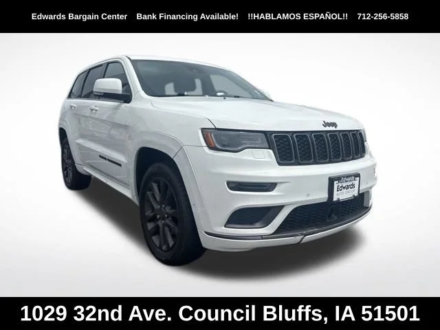 Used 2019 White Jeep Overland image 1