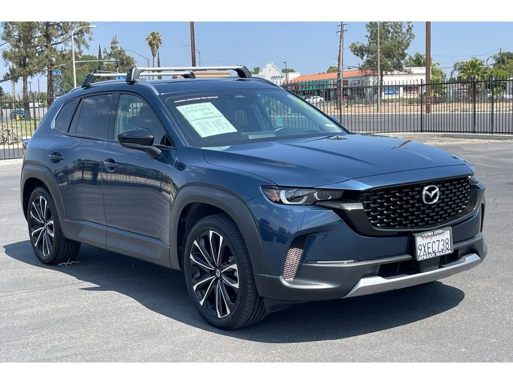 Used 2025 Ingot Blue Metallic Mazda 2.5 Turbo Premium Package image 9