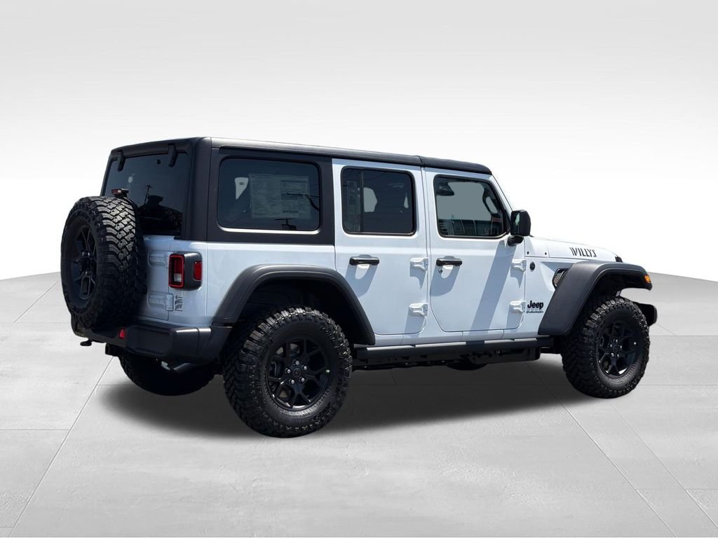 New 2026 Bright White Clear-Coat Exterior Paint Jeep Willys image 5
