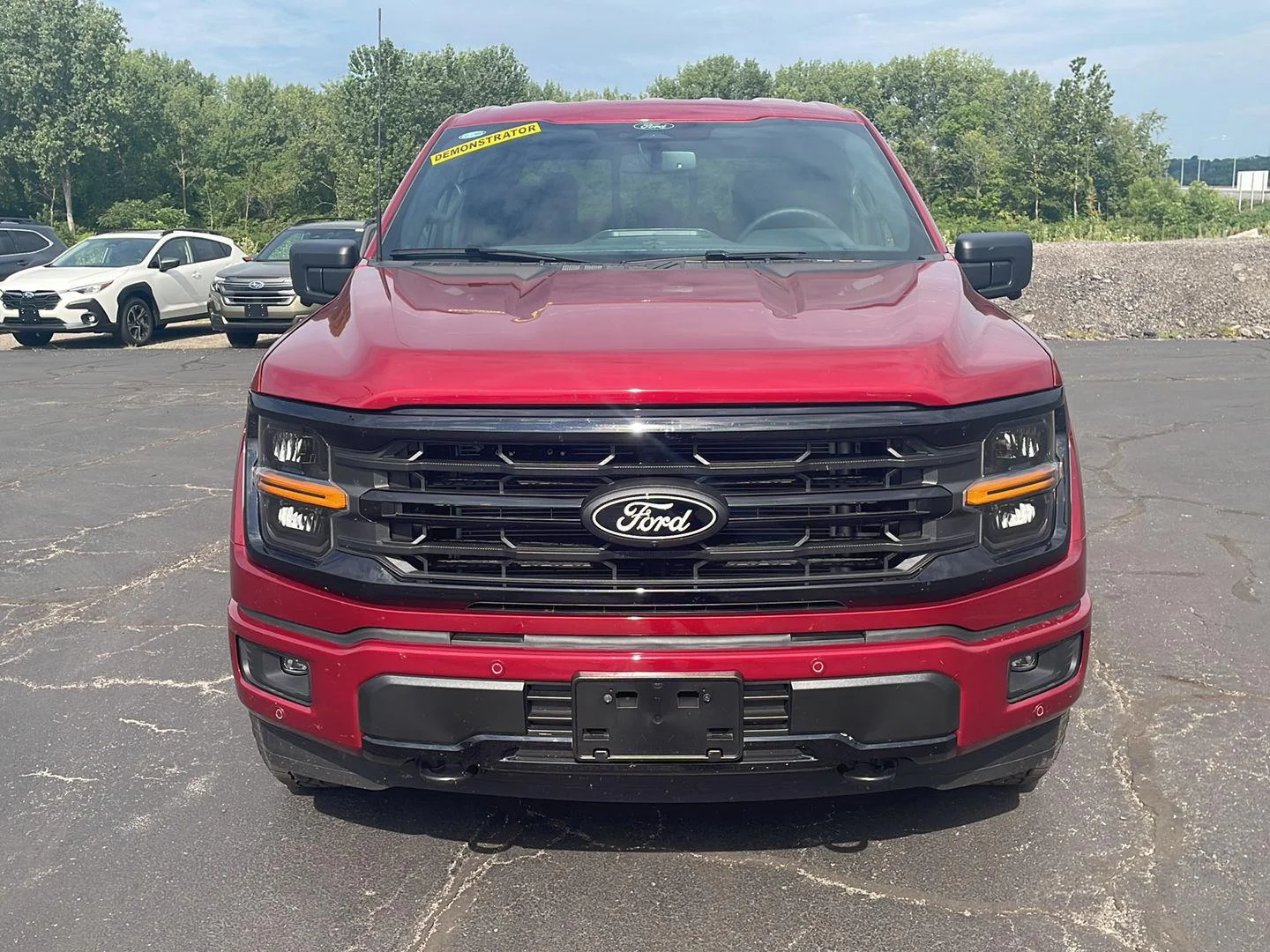 New 2026 Ruby Red Metallic Tinted Clearcoat Ford XLT image 11