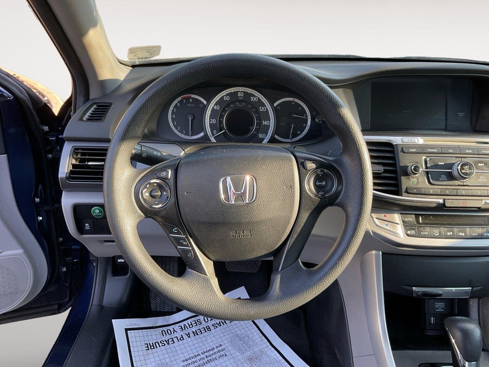 Used 2013 Obsidian Blue Pearl Honda LX image 12