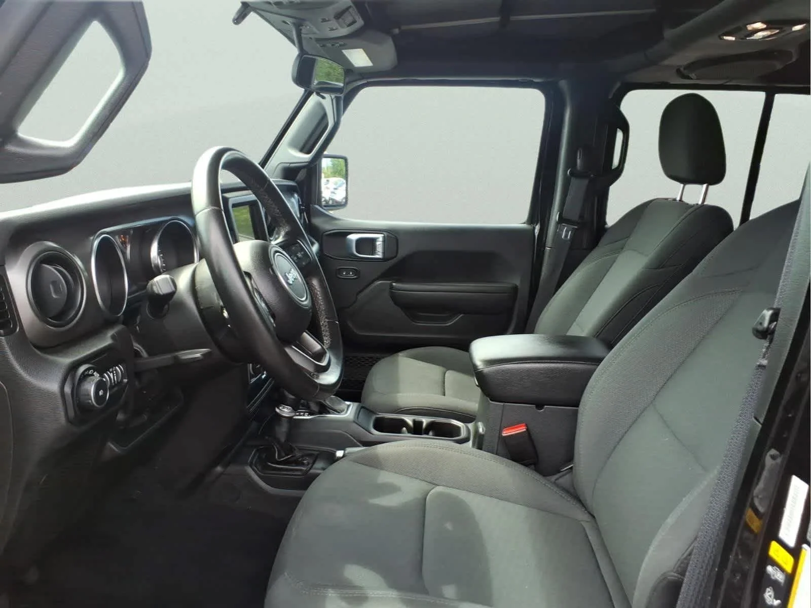 Used 2022 Black Clearcoat Jeep Unlimited Sport S image 12