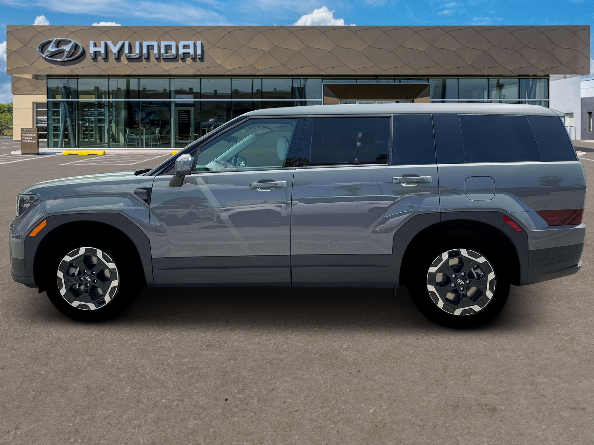 New 2026 Hampton Gray Hyundai SE FWD image 3