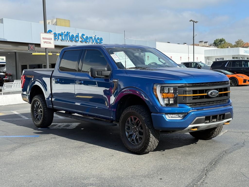 Used 2022 Blue Ford Tremor image 5
